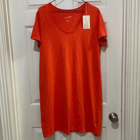 Universal Thread | Dresses | Universal Thread Orange Tshirt Dress | Poshmark